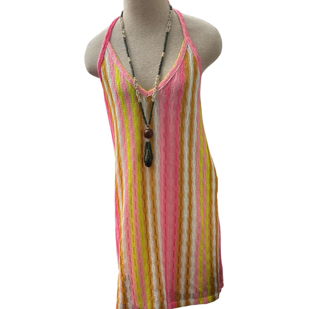 💥BOGO💥FREE:Colorful Striped Mini Dress - Picture 1 of 7